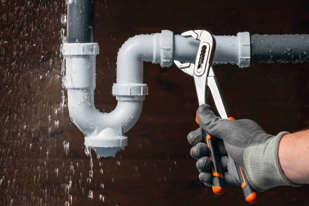 Professional Sewer Line Repair technician working in Woodworth, WI